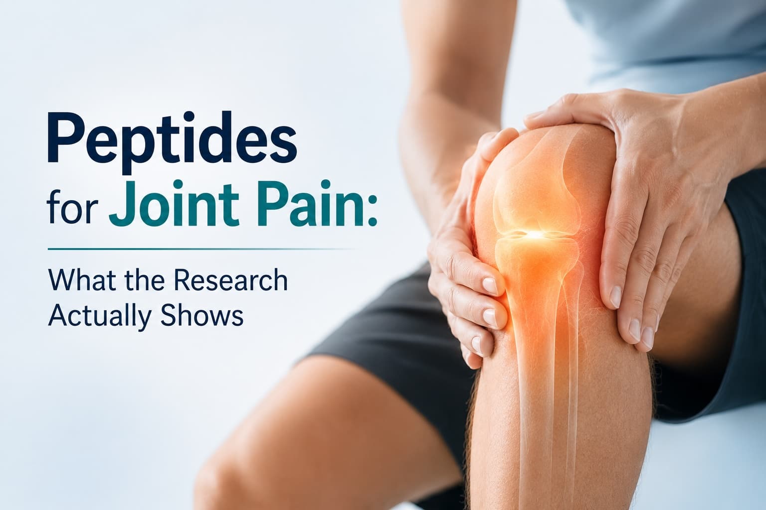 Peptides for Joint Pain: What the Research Actually Shows — research article by Sol Rivera